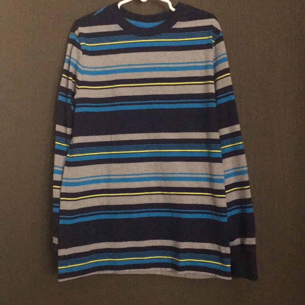 Striped long sleeve T-shirt